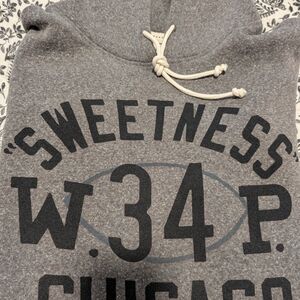 Men's Gray Chicago Graphic Hoodie